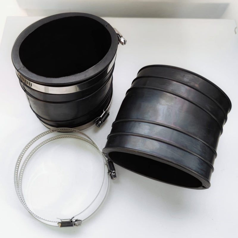 UanofCn 14358T Exhaust Bellow Water Shutter Flapper Kit 4 Inches for MerCruiser Stern Drives V6 V8 Engine 807166A1 44348T Tube Boot - Image 5